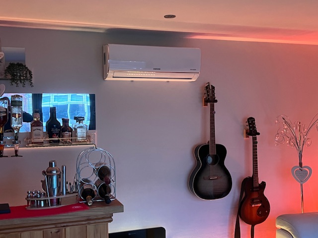 Garden office air conditioning